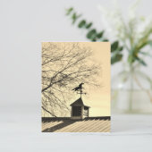 馬のウェザーベーンセピア ポストカード (スタンド正面)