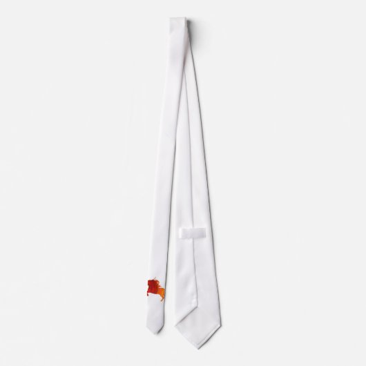 馬のエレガントネクタイ ネクタイ (裏面)