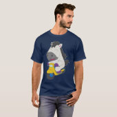 馬のオートバイ Tシャツ (正面フル)