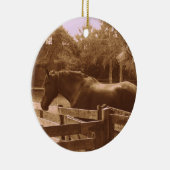 馬のオーナメント セラミックオーナメント (右)
