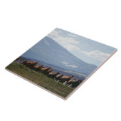 馬のカウボーイの移動群れ タイル (側面)