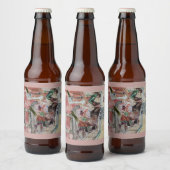 馬のカスタムグッズのラベル ビールラベル (ボトル)