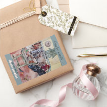 馬のカスタムグッズのラベル