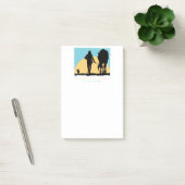 馬のカラフル柄 ポストイット (オフィス)