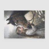 馬のキスの分離 薄葉紙 (正面)