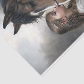 馬のキスの分離 薄葉紙 (詳細)