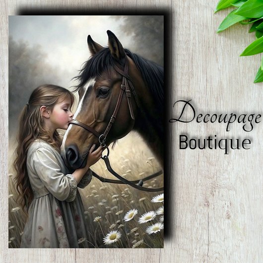 馬のキスの分離 薄葉紙