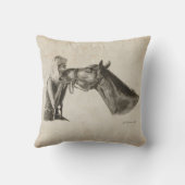 馬のキス クッション (裏面)