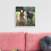 馬のキャンバス印刷 キャンバスプリント (インサイチュ (リビング))