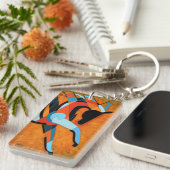 馬のキーホルダーかキーホルダー、火のSunDancer キーホルダー (正面右)