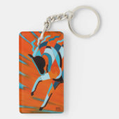 馬のキーホルダー、東の日の出のSunDancer キーホルダー (裏面)