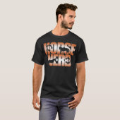 馬のギフトおもしろいギフトチナ動物に乗ってギフト Tシャツ (正面フル)