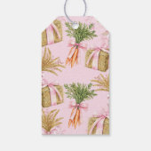 馬のギフトタグ – ブラッシュピンク お名前入りのギフト ギフトタグ (裏面)