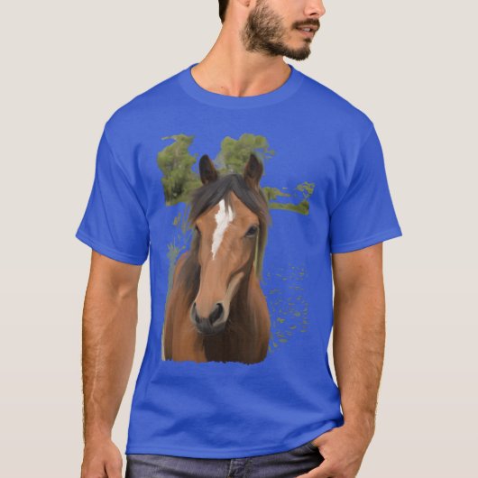 馬のギフト Tシャツ (正面)