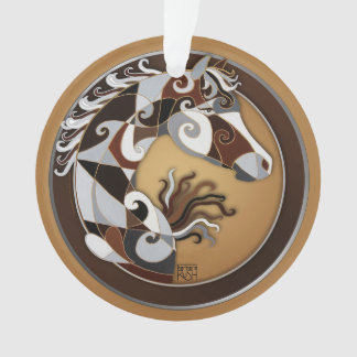 馬のクリスマスツリーのオーナメント オーナメント