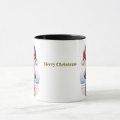 馬のクリスマスマグカップ マグカップ (中央)