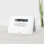 馬のグリーティングカークラシカルド – スペインの Stallion カード (裏面)