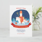 馬のグリーティングカードに乗ったニコラス シーズンカード (スタンド正面)