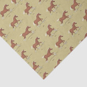 馬のゲットウォークトートカントガロップサレル 薄葉紙 (詳細)