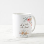 馬のコーヒーマグで生活が良い コーヒーマグカップ (正面右)