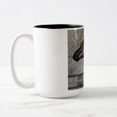 馬のコーヒーマグ ツートーンマグカップ (左)