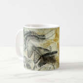 馬のコーヒー・マグのLascauxの洞窟壁画 コーヒーマグカップ (正面左)