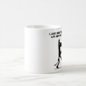 馬のコーヒー・マグ#2の暗黒面 コーヒーマグカップ (中央)