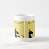 馬のコーヒー・マグ#3の暗黒面 コーヒーマグカップ (中央)