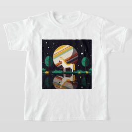 馬のシュールなイラスト Tシャツ