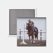 馬のショー中にエミリー マグネット (正面/裏面)