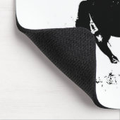 馬のシルエット マウスパッド (コーナー)