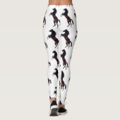 馬のシルエット レギンス (裏面)