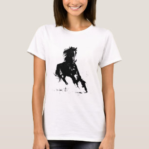 馬のシルエット Tシャツ