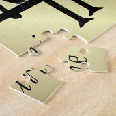 馬のジャンパーと名前 ジグソーパズル (側面)