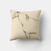 馬のスケッチ クッション (裏面)