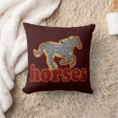 馬のスタイル クッション (ブランケット)