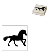 馬のスタリオンアートスタンプ ラバースタンプ (押印)