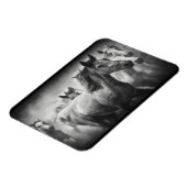 馬のスタンピードマグネット マグネット (左側)