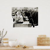 馬のスナグルズ ポスター (キッチン)