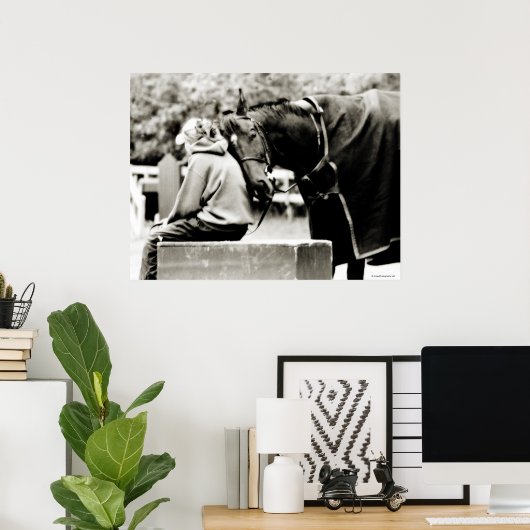 馬のスナグルズ ポスター (ホームオフィス)