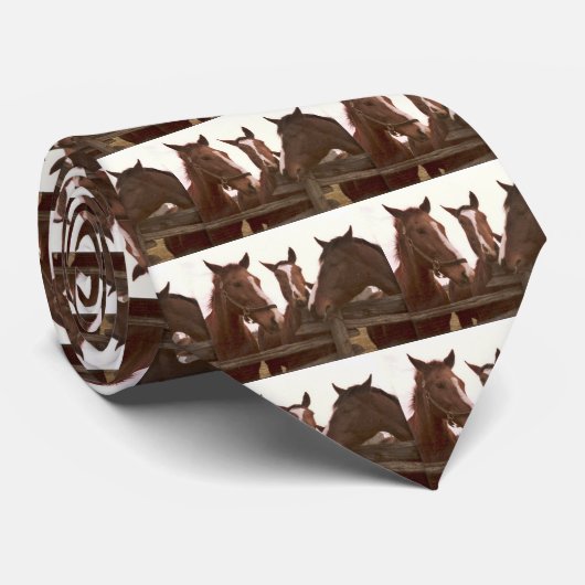馬のタイ ネクタイ (ロール)