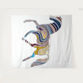 馬のタペストリー タペストリー (正面(横))