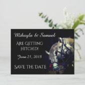 馬のチーム「ひっぱられてる！」 招待状 (スタンド正面)