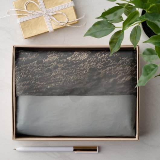 馬のデクページのような茶色の白いクリデール 薄葉紙 (ギフト)