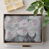 馬のデコパージュ 薄葉紙 (ギフト)