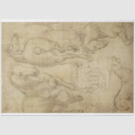 馬のデコペ勉強の紙 薄葉紙