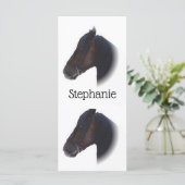 馬のデザインブックマーク (スタンド正面)