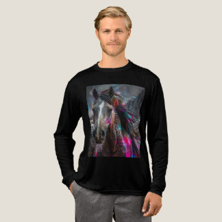 馬のデザイン トライブレンドTシャツ