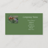 馬のトリオの名刺 名刺 (裏面)