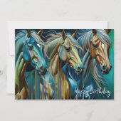 馬のトリオの誕生日 (正面)